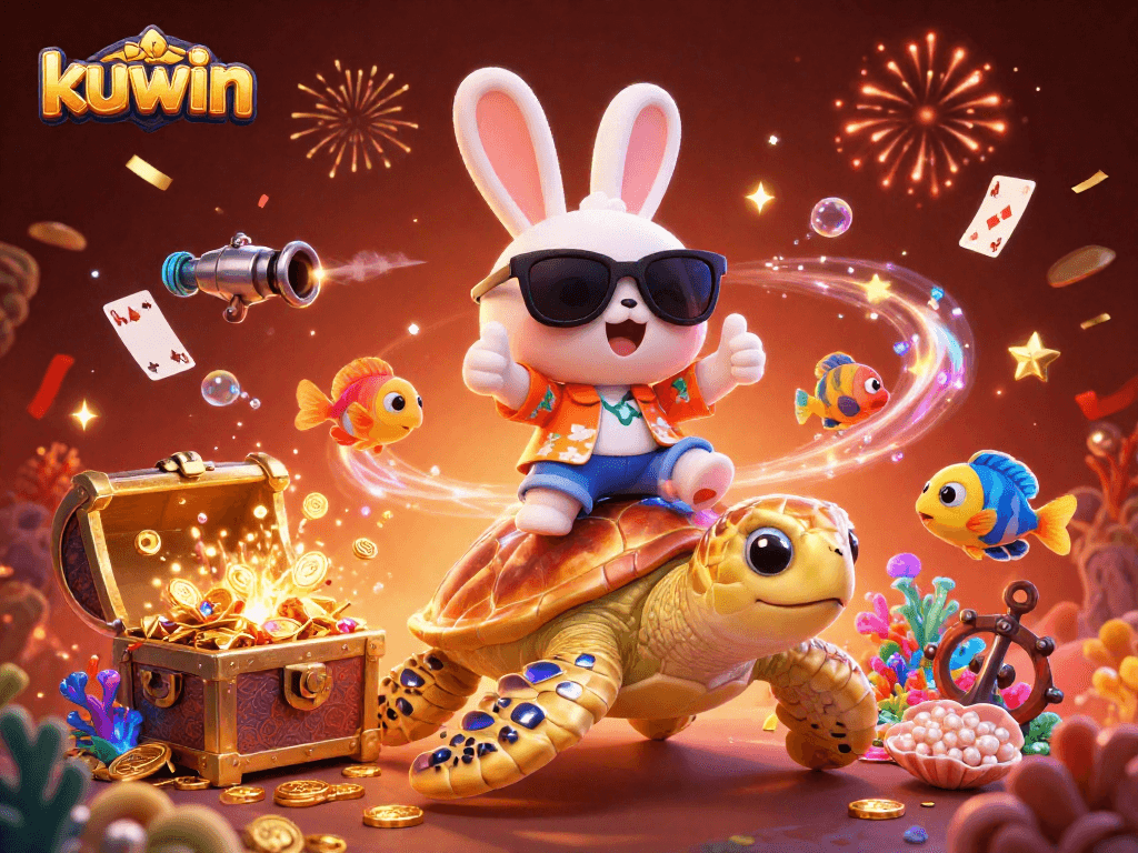 Kuwin offers thrilling underwater gambling with vibrant characters and games like fish shooting.
