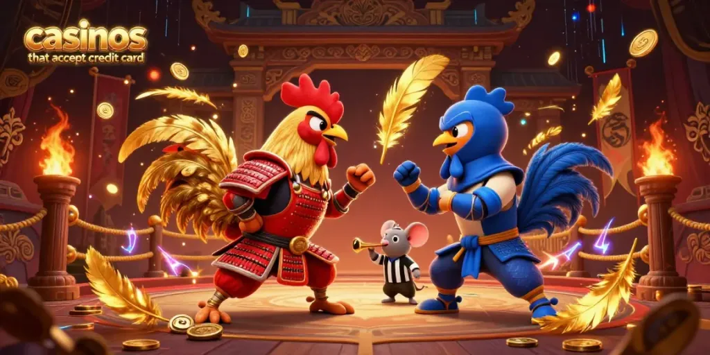 Experience exciting battles at casinos that accept credit card with dynamic roosters and rich gaming elements.