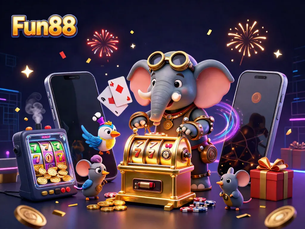 Experience thrilling gaming moments at Fun88 with dynamic slot machines and surprise rewards.